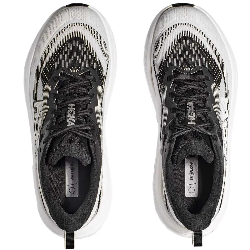 Tenis Hoka Running SKYFLOW Blanco Negro