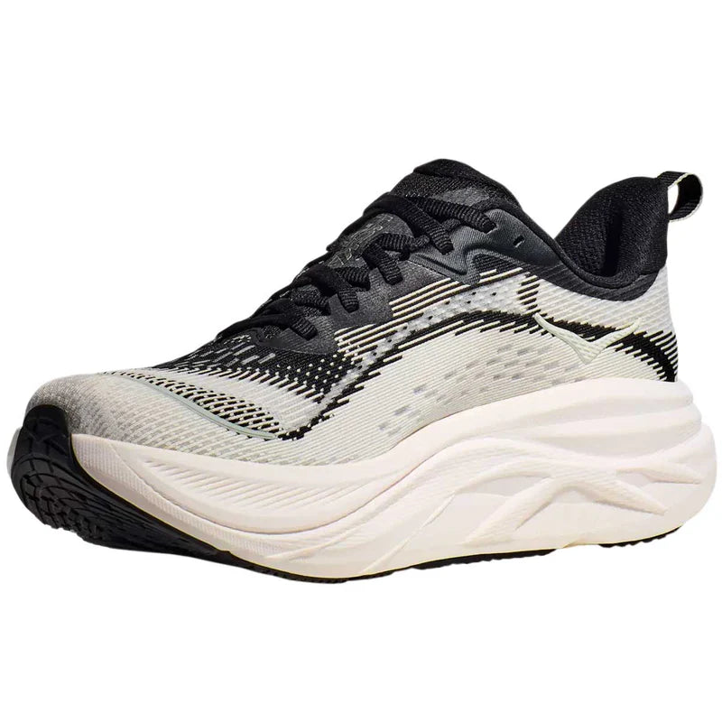 Tenis Hoka Running SKYFLOW Blanco Negro